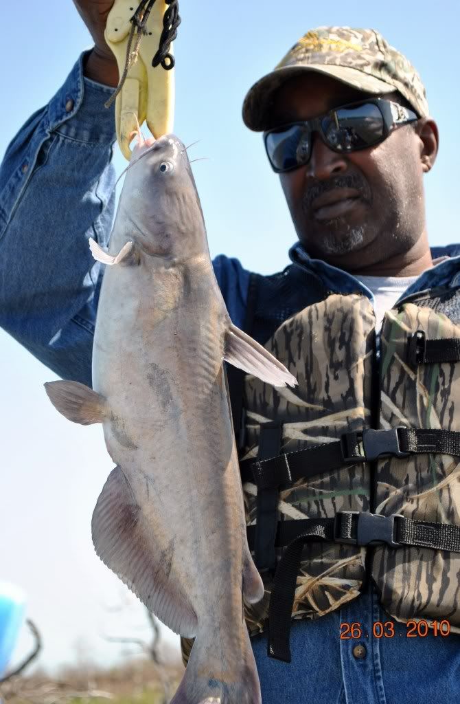 Choke Canyon Catfish trip 3_26_10